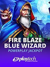 Fire Blaze: Blue Wizard PowerPlay Jackpot